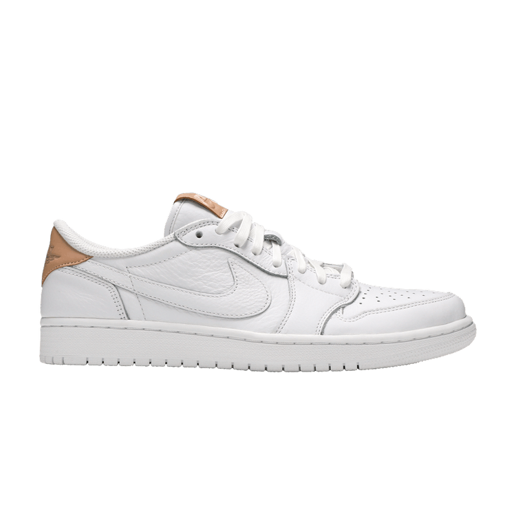 Air Jordan 1 Retro Low OG White Vachetta