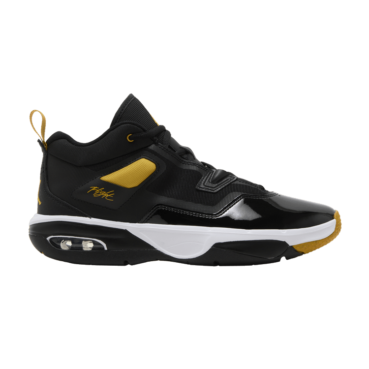 Air Jordan Stay Loyal 3 Black Yellow Ochre