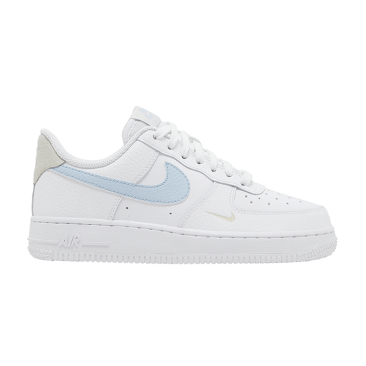 Nike Air Force 1 Low White Light Armory Blue Mini Swoosh (Women's)