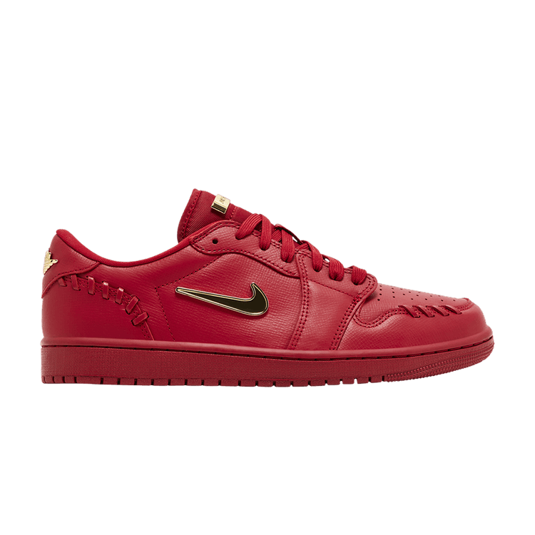 Air Jordan 1 Low Method of Make Gym Red Metallic Gold (Women's)