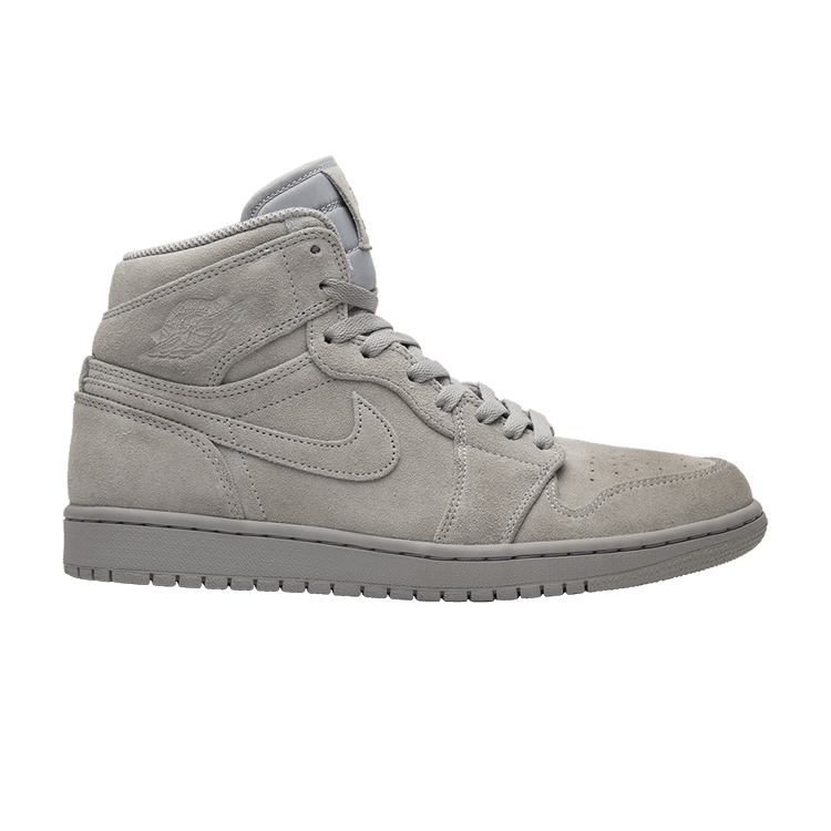 Air Jordan 1 Retro High Grey Suede