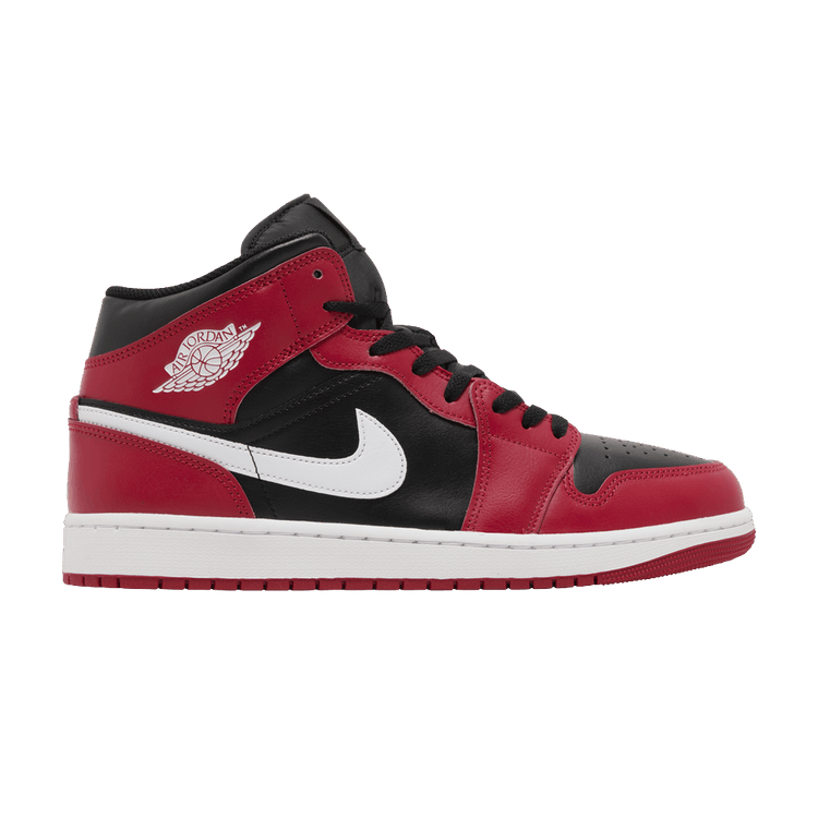 Air Jordan 1 Mid Gym Red Black White (2024)