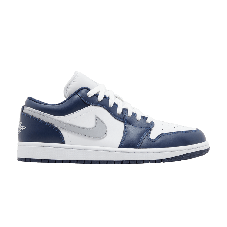 Air Jordan 1 Low Wolf Grey Midnight Navy