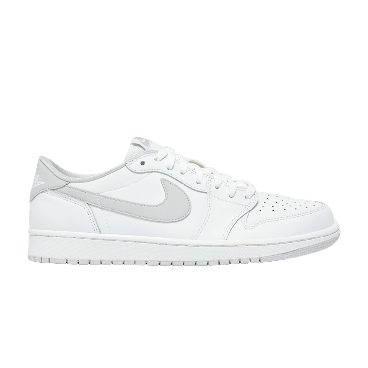 Air Jordan 1 Retro Low White Neutral Grey (2015)