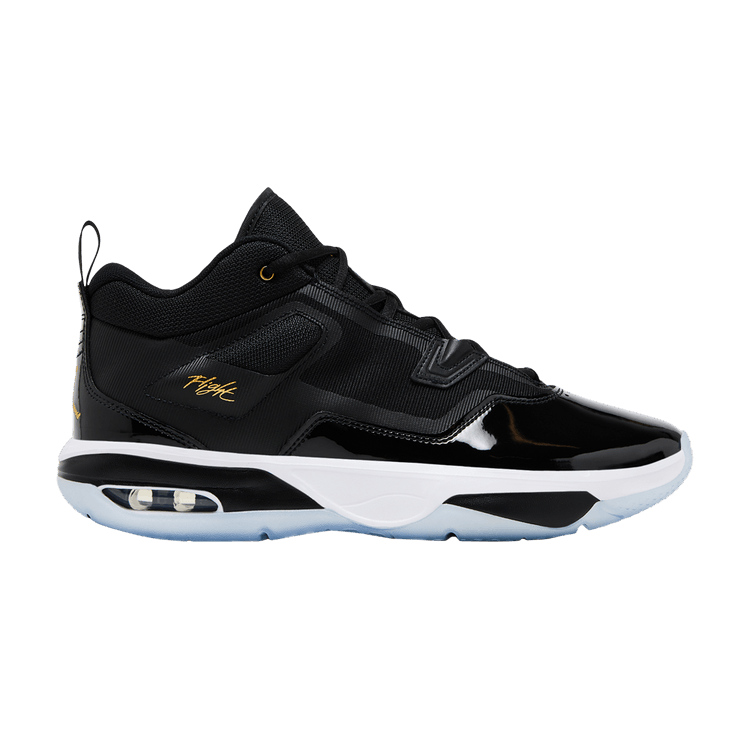 Air Jordan Stay Loyal 3 Black White Football Grey Metallic Gold