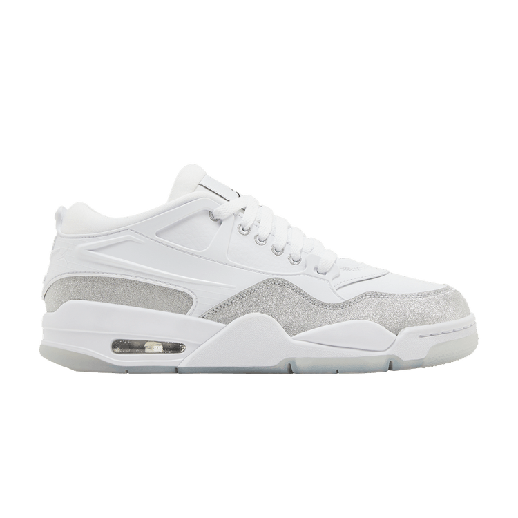 Air Jordan 4 RM White Metallic Silver (Women's)