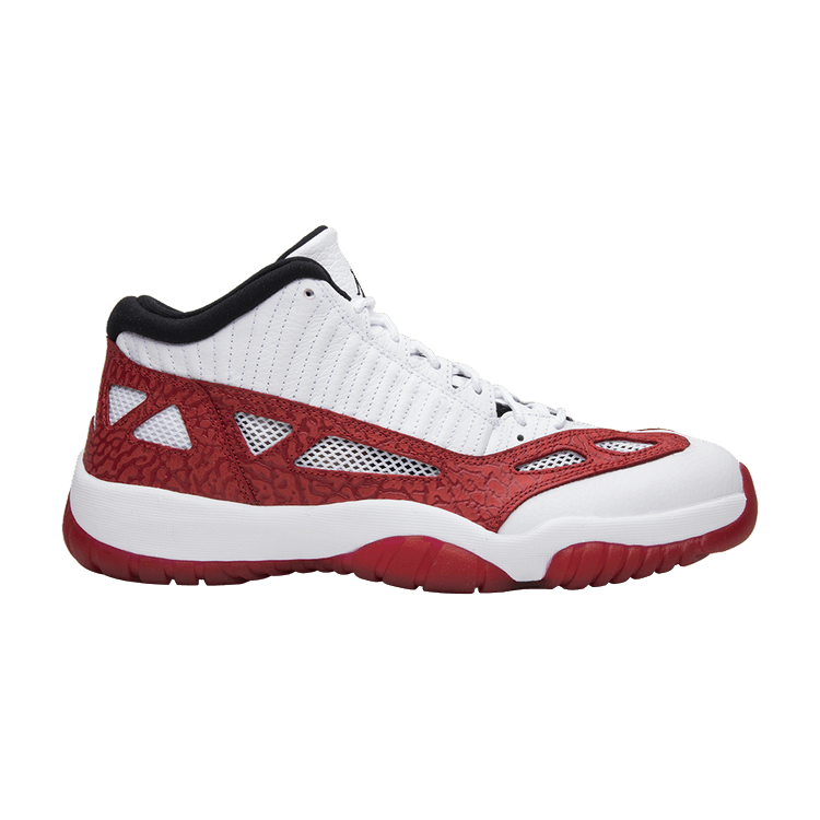 Air Jordan 11 Retro Low IE White Gym Red