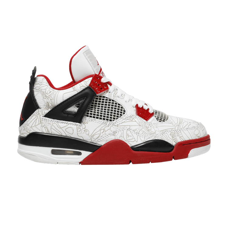 Air Jordan 4 Retro White Laser