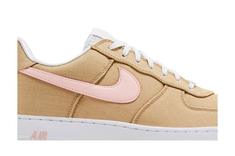 Nike Air Force 1 Low Linen Canvas Sneakers