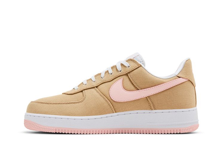 Nike Air Force 1 Low Linen Canvas Sneakers
