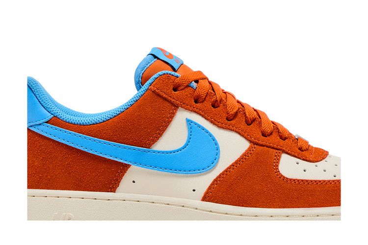 Nike Air Force 1 Low '07 LV8 Safety Orange University Blue Sneakers