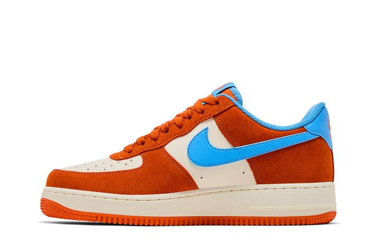 Nike Air Force 1 Low '07 LV8 Safety Orange University Blue Sneakers