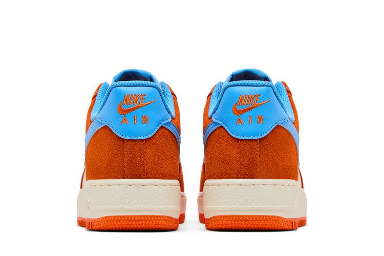 Nike Air Force 1 Low '07 LV8 Safety Orange University Blue Sneakers