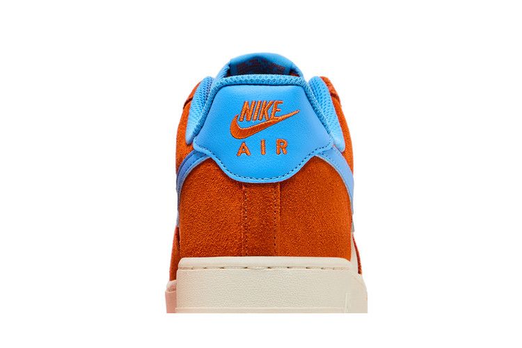 Nike Air Force 1 Low '07 LV8 Safety Orange University Blue Sneakers