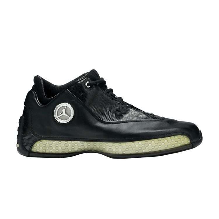 Air Jordan 18 OG Low Black Silver Chrome