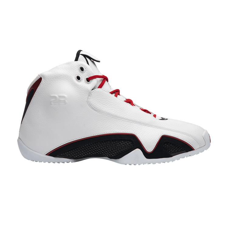 Air Jordan 21 White Varsity Red Metallic Silver (2006)
