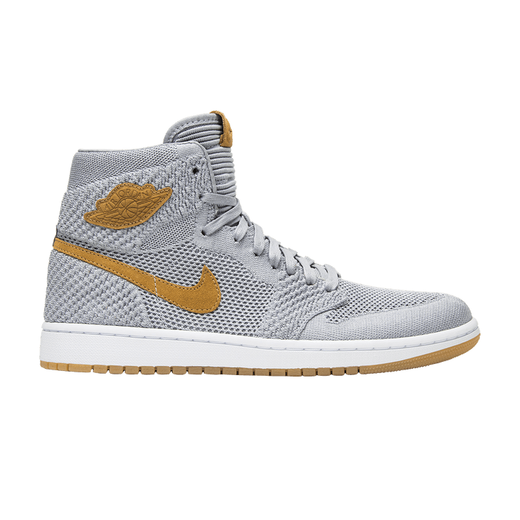 Air Jordan 1 Retro High Flyknit Wolf Grey