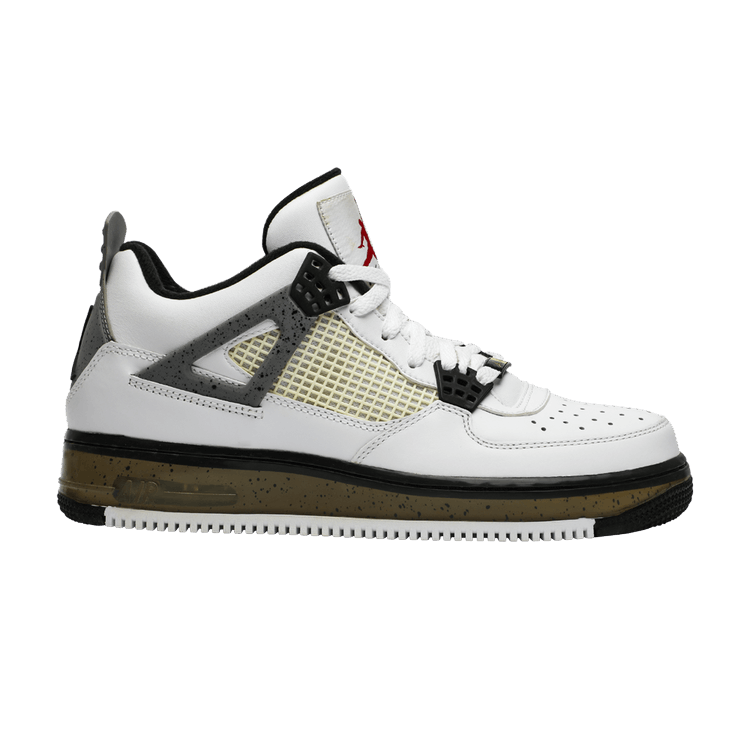 Air Jordan AJF 4 White Cement