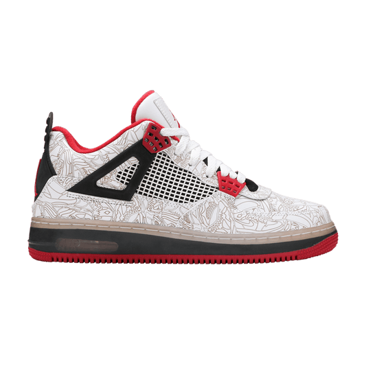 Air Jordan Fusion 4 White Laser