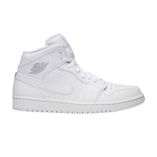 Air Jordan 1 Mid White/Pure Platinum