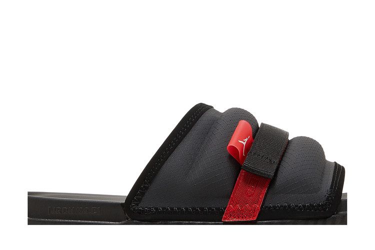 Air Jordan Super Play Slide Black University Red