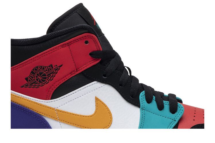 Air Jordan 1 Mid Bred Multi-Color