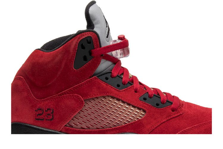 Air Jordan 5 Retro DMP Raging Bull Red Suede