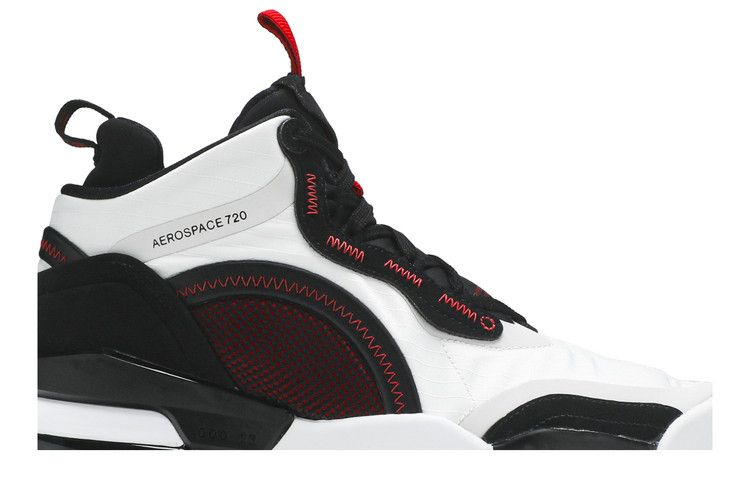 Air Jordan Aerospace 720 White Gym Red Black