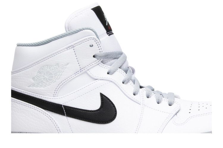 Air Jordan 1 Mid White Cement