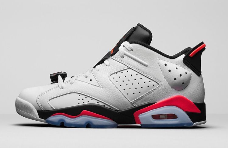 Air Jordan 6 Retro Low Infrared White