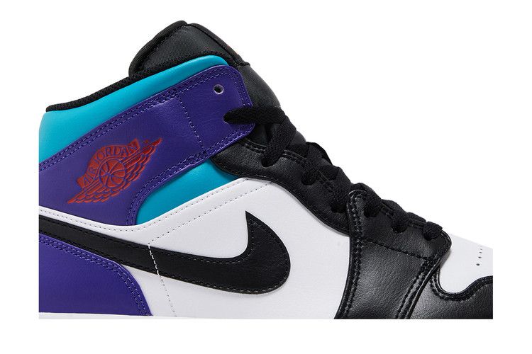 Air Jordan 1 Mid Court Purple Tropical Twist