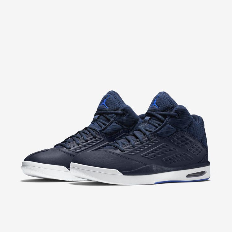 Air Jordan New School Midnight Navy/Soar-White