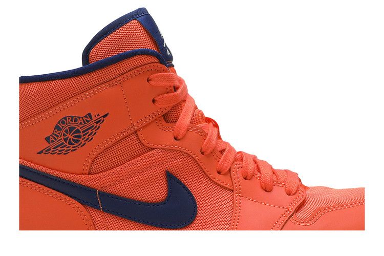 Air Jordan 1 Mid Turf Orange Blue Void (Women's)