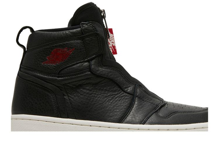 Air Jordan 1 Retro High Zip Black Gym Red Phantom (Women's)