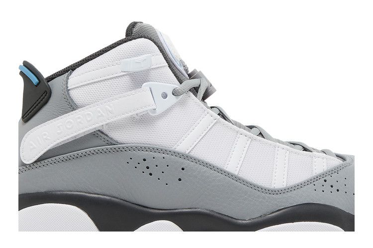 Air Jordan 6 Rings White Particle Grey Dutch Blue
