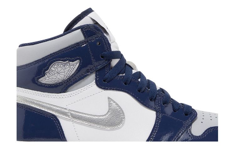 Air Jordan 1 Retro High Golf Patent Midnight Navy