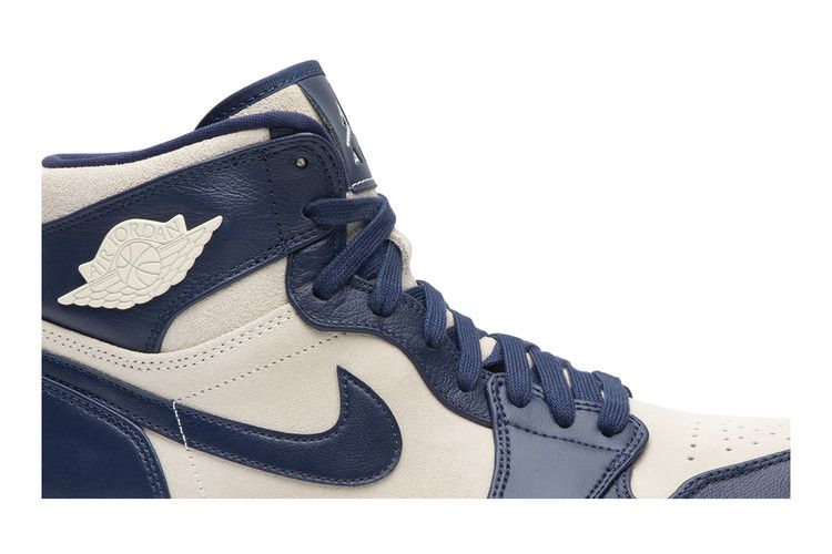 Air Jordan 1 Retro Premium Midnight Navy Light Cream (Women's)