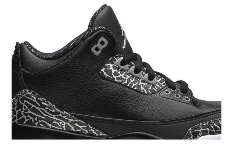 Air Jordan 3 Retro Golf Black Green Glow