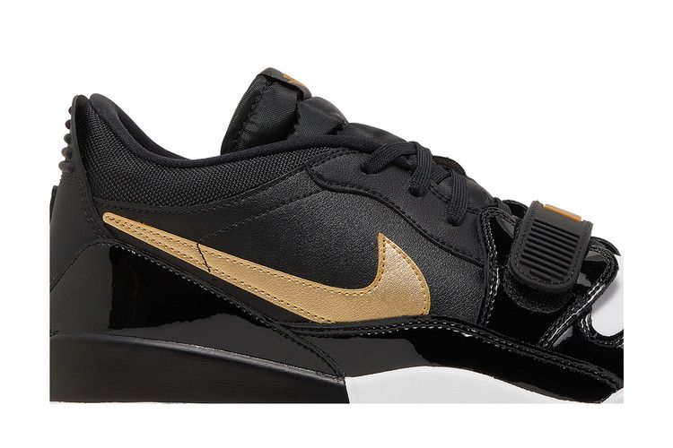 Air Jordan Legacy 312 Low Black Metallic Gold