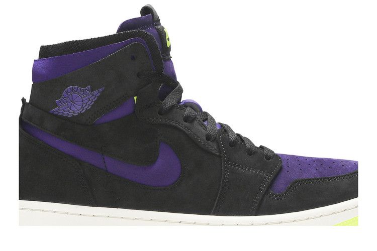 Air Jordan 1 High Zoom Air CMFT Black Court Purple Lemon Venom (Women's)