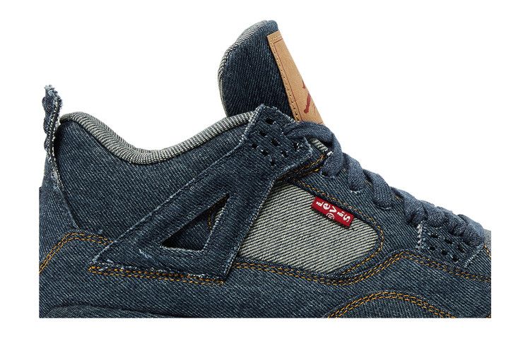 Air Jordan 4 Retro Levi's Denim (Tag with Levi's Logo)