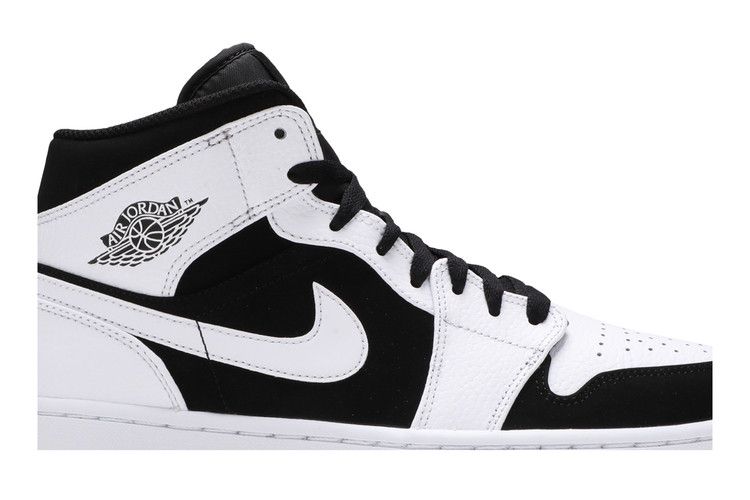 Air Jordan 1 Mid White Black