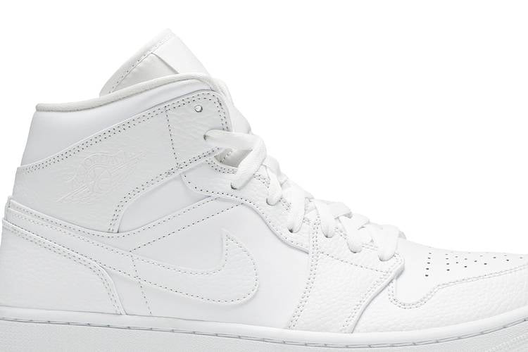 Air Jordan 1 Mid Triple White 2.0 (2020)
