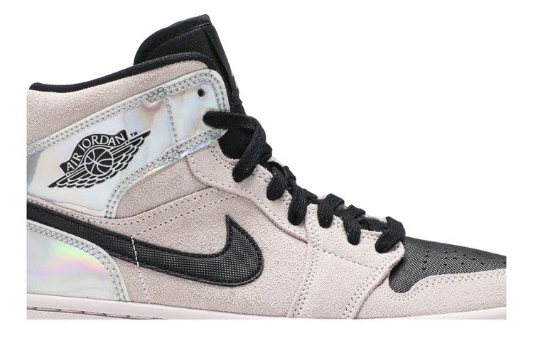 Air Jordan 1 Mid Dirty Powder Iridescent (Women's)