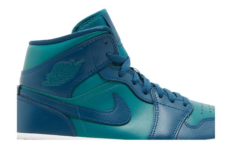 Air Jordan 1 Mid Teal French Blue (Women's)