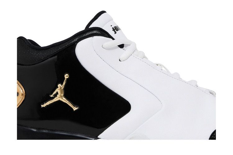 Air Jordan Big Fund Premium White Metallic Gold