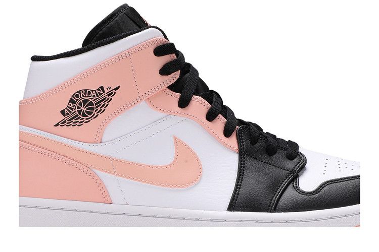 Air Jordan 1 Mid Arctic Orange Black Toe