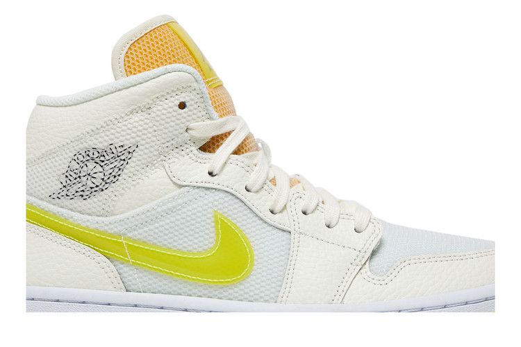 Air Jordan 1 Mid SE Voltage Yellow (Women's)