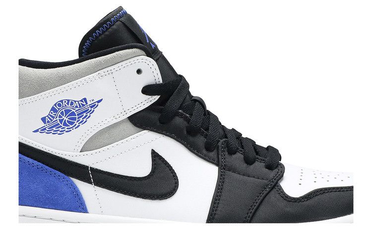 Air Jordan 1 Mid SE Royal Black Toe