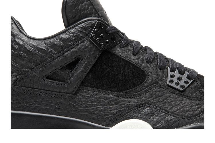 Air Jordan 4 Retro Pony Hair Black